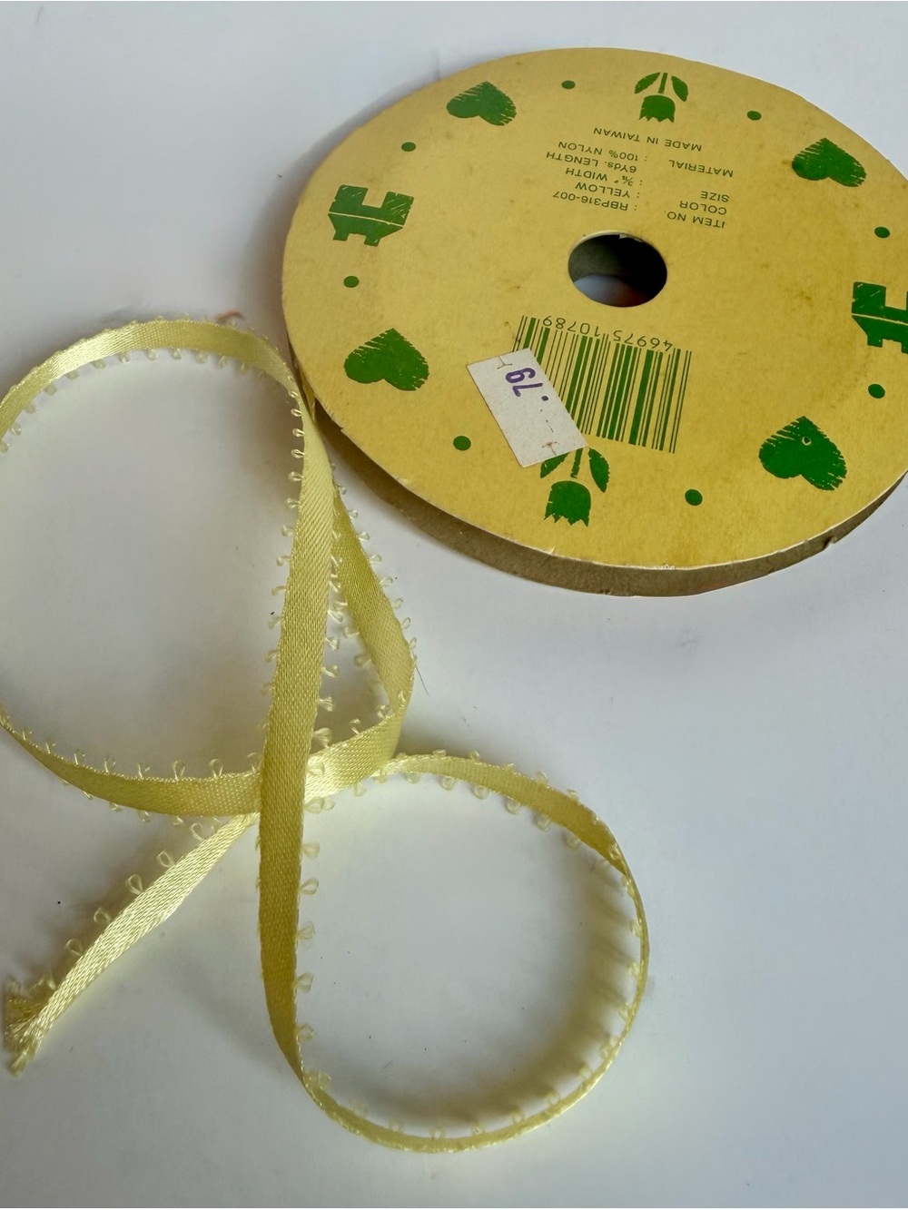 Vintage Ribbon Lot Krinkle Kraft Olympus Lion Ribbon Craft Sewing Trim Destash - Picture 14 of 15